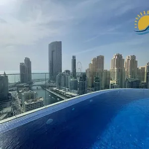  Apartment Marina Walk Gem Modern With Pool & Gym Access, Steps To & Metro Managed By Sunnyhomes